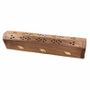Senteurs - Porte Encens Coffret en Bois de Sheesham Eléphant 30cm x2 - ARABESK