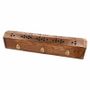 Scents - Incense Holder Sheesham Ganesh Wooden Box 30cm x2 - ARABESK