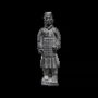 Sculptures, statuettes and miniatures - Black Warriors Statue with Armor in Terracotta 22cm - ARABESK