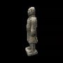 Sculptures, statuettes and miniatures - Black Terracotta Knight Statue 50cm - ARABESK