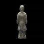 Sculptures, statuettes and miniatures - Black Terracotta Knight Statue 50cm - ARABESK