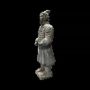 Sculptures, statuettes et miniatures - Statue Noire Guerriers avec Armure en Terracotta 26cm - ARABESK