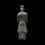 Sculptures, statuettes et miniatures - Statue Noire Guerriers avec Armure en Terracotta 26cm - ARABESK