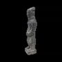 Sculptures, statuettes and miniatures - Black Terracotta Warrior Statue 12cm - ARABESK