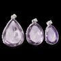 Bijoux - Pendentif Argent 925 Amethyste AAA  3 pièces 15.71g - ARABESK
