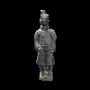 Sculptures, statuettes et miniatures - Statue Noire en Terracotta Guerrier 50cm - ARABESK