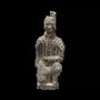 Sculptures, statuettes et miniatures - Statue Noire Archer Agenouillé en Terracotta 27.5 cm - ARABESK