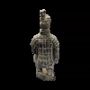 Sculptures, statuettes et miniatures - Statue Noire Archer Agenouillé en Terracotta 27.5 cm - ARABESK