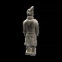 Sculptures, statuettes and miniatures - Black Terracotta Warrior Statue 25cm - ARABESK