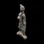 Sculptures, statuettes et miniatures - Statue Noire Guerrier d'Infanterie en Terracotta 35cm - ARABESK