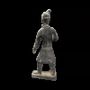 Sculptures, statuettes et miniatures - Statue Noire Guerrier d'Infanterie en Terracotta 35cm - ARABESK