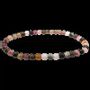 Bracelets - Bracelet Tourmaline Multicolore A perles 4mm - ARABESK