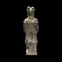 Sculptures, statuettes et miniatures - Statue Noire en Terracotta Général 24cm - ARABESK