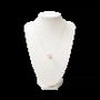 Bijoux - Collier Argent 925 Quartz Rose A Boule 12mm - ARABESK