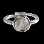 Jewelry - 925 Silver Ring Adjustable Round Labradorite A+ 8mm - ARABESK