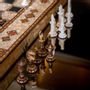 Gifts - Mother of Pearl and Olive Wood Backgammon & Chess Board Set - MAISON ROSHI - LUXURY ENTERTAINMENT CABINETS