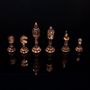 Gifts - Mother of Pearl and Olive Wood Backgammon & Chess Board Set - MAISON ROSHI - LUXURY ENTERTAINMENT CABINETS