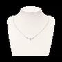 Bijoux - Collier Argent 925 Topaze Bleue et Strass Facetée AA 5mm - ARABESK