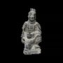 Sculptures, statuettes and miniatures - Black Kneeling Archer Statue in Terracotta 15cm - ARABESK