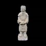 Sculptures, statuettes et miniatures - Statue Colorée Antique en Terracotta Général 20cm - ARABESK