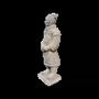 Sculptures, statuettes et miniatures - Statue Colorée Antique en Terracotta Général 20cm - ARABESK