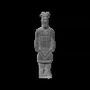 Sculptures, statuettes et miniatures - Statue Noire en Terracotta Général 20cm - ARABESK