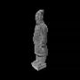 Sculptures, statuettes et miniatures - Statue Noire en Terracotta Général 20cm - ARABESK