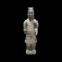 Sculptures, statuettes et miniatures - Statue Noire Guerriers avec Armure en Terracotta 50cm - ARABESK