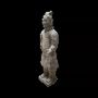 Sculptures, statuettes et miniatures - Statue Noire Guerriers avec Armure en Terracotta 50cm - ARABESK