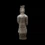 Sculptures, statuettes et miniatures - Statue Noire Guerriers avec Armure en Terracotta 50cm - ARABESK