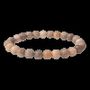 Bracelets - Brown Moonstone Bracelet With 8-9mm Beads - ARABESK