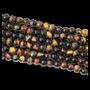 Jewelry - Multicolor Tiger Eye A beads 6mm on 40cm thread - ARABESK