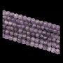 Jewelry - Amethyst beads 5.5-6.5mm on 40cm wire - ARABESK