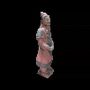 Sculptures, statuettes et miniatures - Statue Colorée Antique en Terracotta Général 38cm - ARABESK