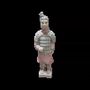 Sculptures, statuettes et miniatures - Statue Colorée Antique Terracotta Guerrier 22cm - ARABESK