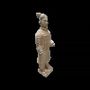 Sculptures, statuettes et miniatures - Statue Colorée Antique Guerriers avec Armure en Terracotta 26cm - ARABESK