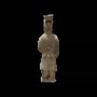 Sculptures, statuettes et miniatures - Statue Colorée Antique Guerriers avec Armure en Terracotta 26cm - ARABESK