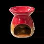 Senteurs - Brûleur Huile en Céramique Dégradé Rouge 8.5cm - ARABESK