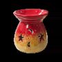 Senteurs - Brûleur Huile en Céramique Dégradé Rouge 8.5cm - ARABESK