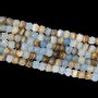 Jewelry - Blue Calcite Mix AA 6mm on 40cm wire - ARABESK