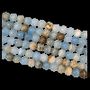 Jewelry - Blue Calcite Mix AA 10mm on 40cm wire - ARABESK