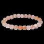 Bracelets - Cherry Blossom Agate Bracelet A 8mm beads - ARABESK
