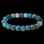 Bracelets - Blue Apatite Bracelet 10mm beads - ARABESK