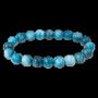 Bracelets - Bracelet Apatite Bleue A perles 10mm - ARABESK