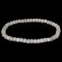 Bracelets - Bracelet Agate Grise A perles 4mm - ARABESK