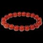 Bracelets - Red Agate Bracelet A beads 10mm - ARABESK