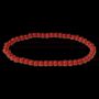 Bracelets - Red Agate Bracelet A beads 4mm - ARABESK