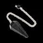 Jewelry - Obsidian Pendulum Celestial Eye Conical 6 faces - ARABESK