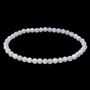Bracelets - Bracelet Calcédoine Bleue Rubanée AA perles 4.5mm - ARABESK