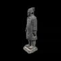 Sculptures, statuettes and miniatures - Black Statue in General Terracotta 20cm - ARABESK